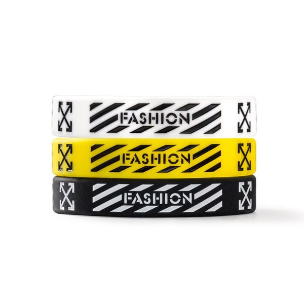 trendy brand silicone bracelet stripe double arrow hip hop personalized fashion wristband sports casual wrist band, Golden;silver
trendy brand silicone bracelet stripe double arrow hip hop personalized fashion wristband sports casual wrist band, Golden;silver