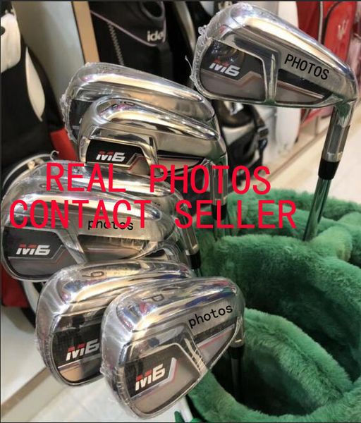 dhl shipping mens golf clubs m-6 golf irons 10 kinds graphite/steel shaft available real pictures contact seller
dhl shipping mens golf clubs m-6 golf irons 10 kinds graphite/steel shaft available real pictures contact seller