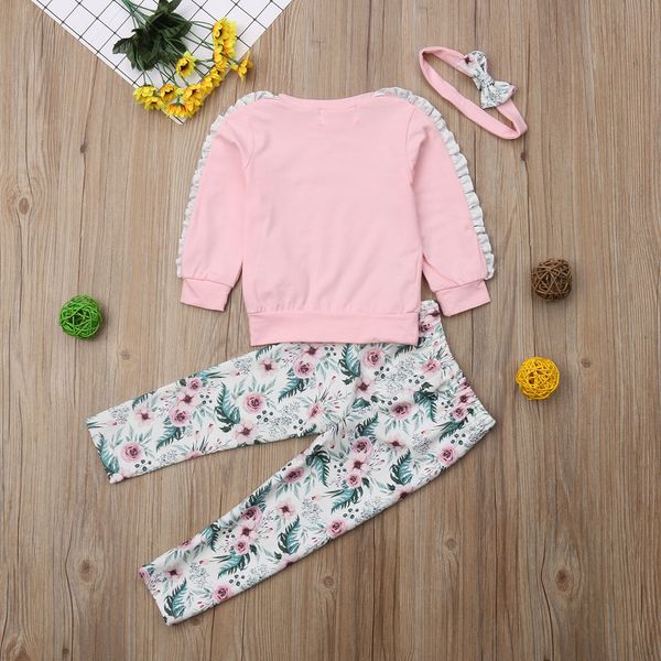 newborn kids baby girl floral ruffle pants leggings headband outfit clothes size 0-3t, White
newborn kids baby girl floral ruffle pants leggings headband outfit clothes size 0-3t, White