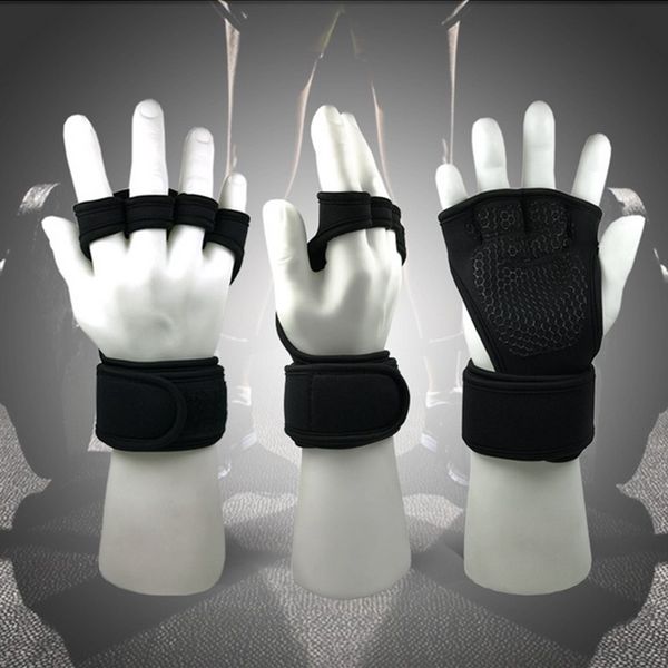 fitness sports weightlifting gloves silicone anti-slip workout half finger gloves crossfit gymnastics grips hand palm protection, Black;red
fitness sports weightlifting gloves silicone anti-slip workout half finger gloves crossfit gymnastics grips hand palm protection, Black;red