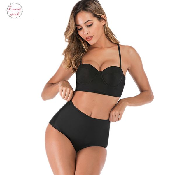 high waisted bikini women 2020 mujer push up plus size bathing suit swimwear women 2 piece swimsuit women, White;black
high waisted bikini women 2020 mujer push up plus size bathing suit swimwear women 2 piece swimsuit women, White;black