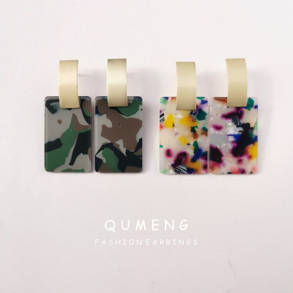 stud qumeng personality 2021 square large long acrylic acetate earrings for women rectangle fashion bohemia earring jewelry, Golden;silver
stud qumeng personality 2021 square large long acrylic acetate earrings for women rectangle fashion bohemia earring jewelry, Golden;silver