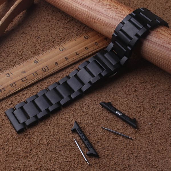 black watchbands stainless steel unpolished straight ends special connector for wrist watches men replacement 20mm 22mm straps, Black;brown
black watchbands stainless steel unpolished straight ends special connector for wrist watches men replacement 20mm 22mm straps, Black;brown