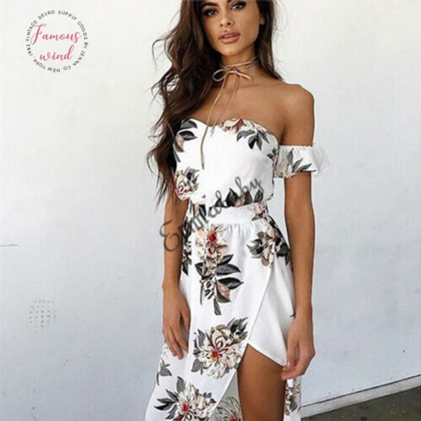 summer womens long floral dress off shoulder party paint evening beach ruffles loose sundress drop shipping, Black;gray
summer womens long floral dress off shoulder party paint evening beach ruffles loose sundress drop shipping, Black;gray