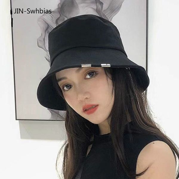fashion chain bucket hat women summer hats girl cotton flat feminine uv visor caps beach sun block sun visor wholesale, Blue;gray
fashion chain bucket hat women summer hats girl cotton flat feminine uv visor caps beach sun block sun visor wholesale, Blue;gray