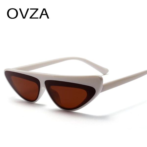 ovza women sunglasses brand cat eye sunglass lady retro black eyeglasses classic style s6063, White;black
ovza women sunglasses brand cat eye sunglass lady retro black eyeglasses classic style s6063, White;black