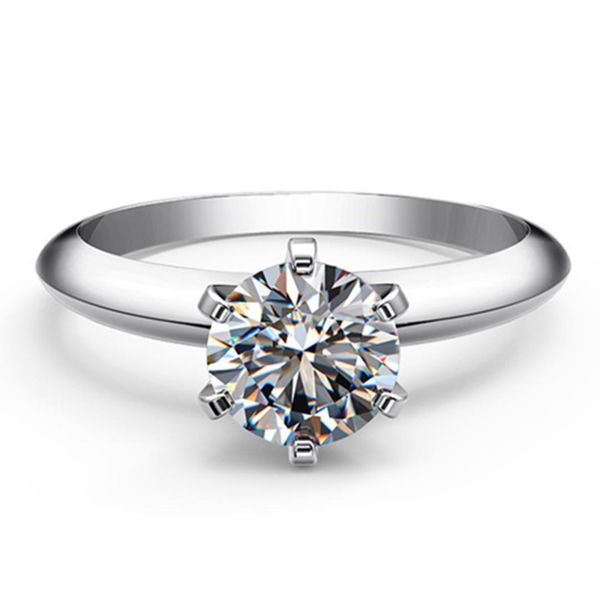 test positive simple ring 0.6ct moissanite solitaire diamond ring engagement prongs women sterling silver jewelry pt950 stamped, Golden;silver
test positive simple ring 0.6ct moissanite solitaire diamond ring engagement prongs women sterling silver jewelry pt950 stamped, Golden;silver