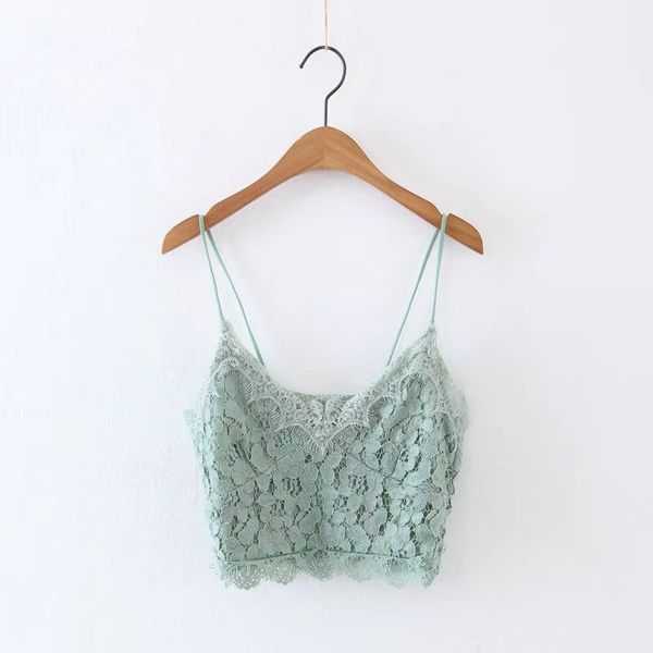 2020 summer new arrival slim short vest tank lace shirt bra straps soft fabric bralette crop ing, White
2020 summer new arrival slim short vest tank lace shirt bra straps soft fabric bralette crop ing, White