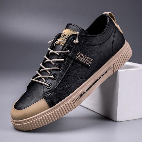 white shoes men spring autumn men casual shoes leather breathable fashion british zapatos de hombre, Black 
white shoes men spring autumn men casual shoes leather breathable fashion british zapatos de hombre, Black