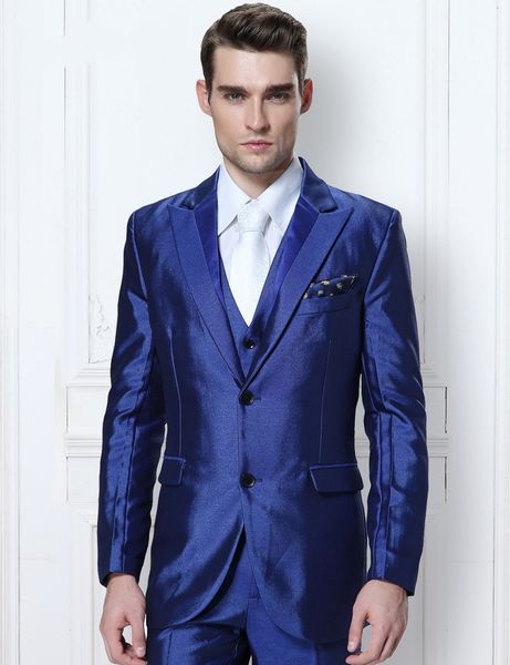 classic design shinny royal blue men wedding tuxedos peak lapel two button groom tuxedos men dinner/darty dress(jacket+pants+tie+vest) 2601, Black;gray
classic design shinny royal blue men wedding tuxedos peak lapel two button groom tuxedos men dinner/darty dress(jacket+pants+tie+vest) 2601, Black;gray