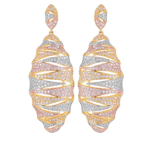dangle & chandelier eyer luxury gold color shining cubic zirconia charm big earrings for african women engagement pendientes vintage 2021 mu, Silver
dangle & chandelier eyer luxury gold color shining cubic zirconia charm big earrings for african women engagement pendientes vintage 2021 mu, Silver