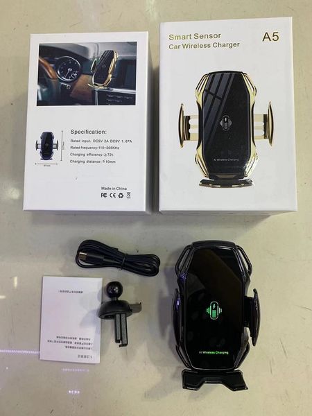 a5 smart automatic car wireless charger fast charging cell phone air vent mount holder for iphone 11 pro
a5 smart automatic car wireless charger fast charging cell phone air vent mount holder for iphone 11 pro