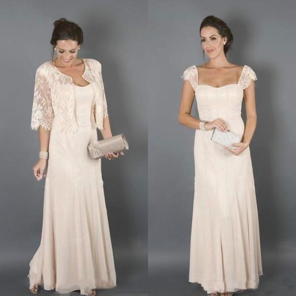 2019 Graceful Mother Of The Bride Dresses With Lace Jacket New Cap Sleeves Cheap Chiffon Long Wedding Guest Prom Party Dress Suits Plus Size
2019 Graceful Mother Of The Bride Dresses With Lace Jacket New Cap Sleeves Cheap Chiffon Long Wedding Guest Prom Party Dress Suits Plus Size