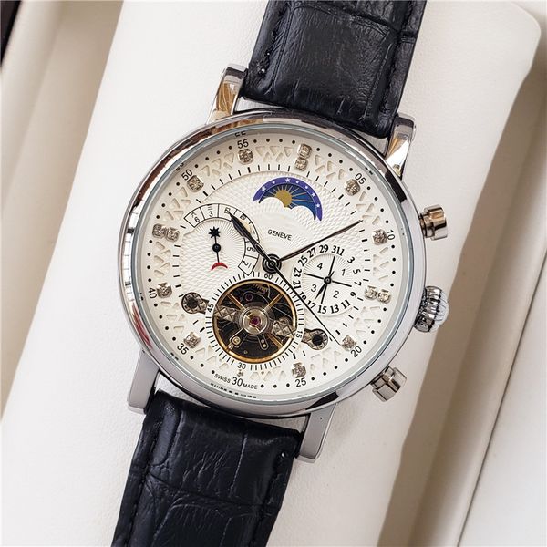 designer fashion swiss watch leather tourbillon watch automatic men wristwatch mechanical steel watches relogio masculino clock zx, Slivery;brown
designer fashion swiss watch leather tourbillon watch automatic men wristwatch mechanical steel watches relogio masculino clock zx, Slivery;brown