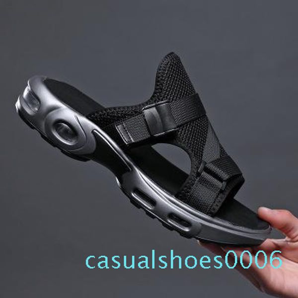 2020 air cushion slippers men vacation wearproof antiskid slipper with soft sole mesh slipper hollow shoes for summer slip on slippers c06, Black
2020 air cushion slippers men vacation wearproof antiskid slipper with soft sole mesh slipper hollow shoes for summer slip on slippers c06, Black