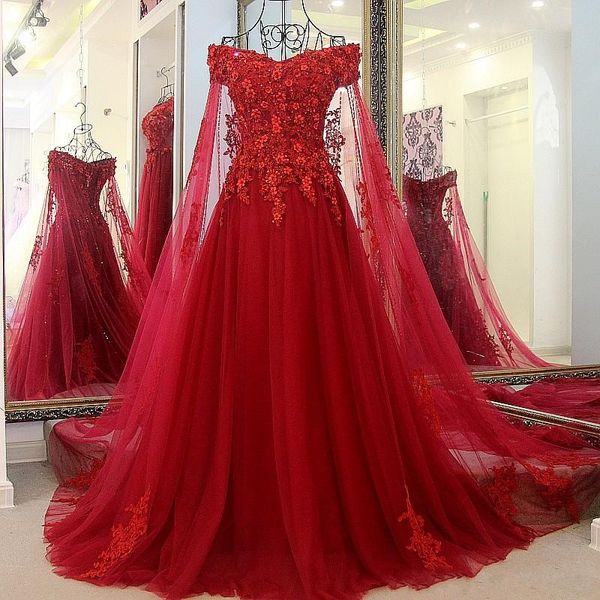 elegant long red quinceanera evening gowns with long cape tulle floor length off the shoulder corset back a line prom dresses, Blue;red
elegant long red quinceanera evening gowns with long cape tulle floor length off the shoulder corset back a line prom dresses, Blue;red