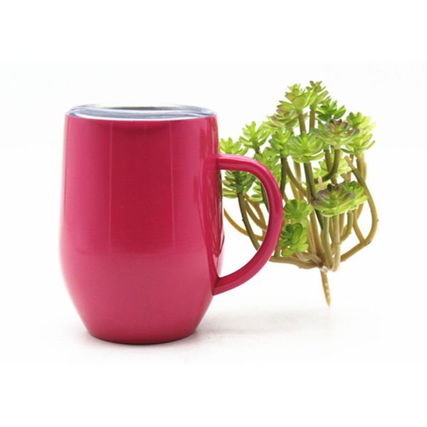304 stainless steel coffee cup double wall egg shape with lid water wine mug insulated multi color thermo
304 stainless steel coffee cup double wall egg shape with lid water wine mug insulated multi color thermo