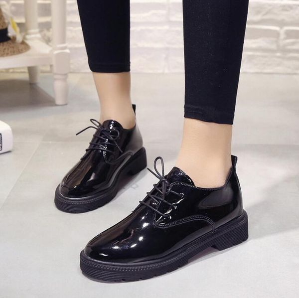 oxfords leather shoes platform shoes creeper flats quality high patent black slip-on pointed casual women vejgm
oxfords leather shoes platform shoes creeper flats quality high patent black slip-on pointed casual women vejgm