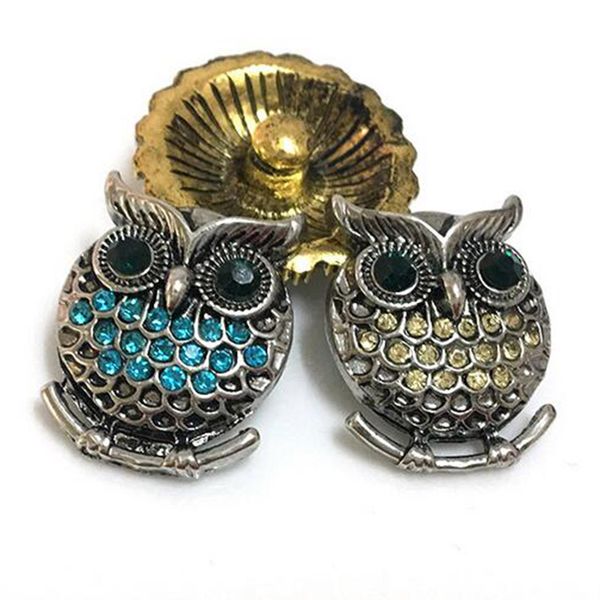 10pcs/lot diy style 18mm owl snap buttons interchangeable jewelry accessory charm snap jewelry for bracelet, Golden;silver
10pcs/lot diy style 18mm owl snap buttons interchangeable jewelry accessory charm snap jewelry for bracelet, Golden;silver