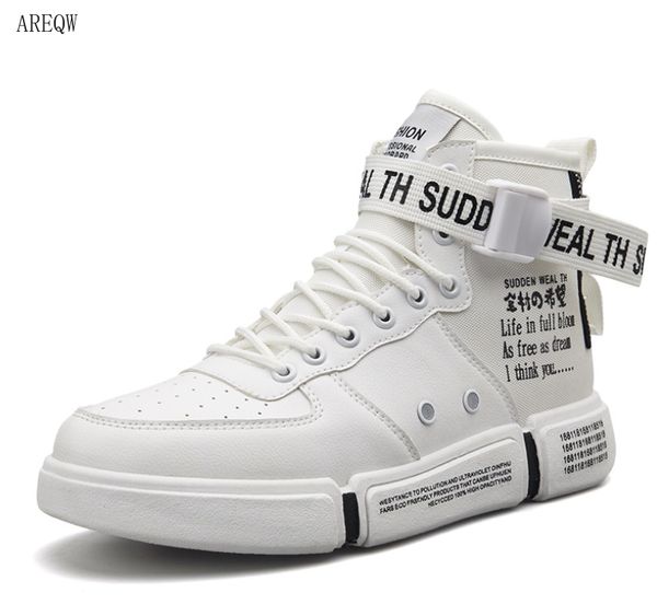 new spring autumn leather shoes men sneakers fashion high men's casual shoes fashion sneakers, Black
new spring autumn leather shoes men sneakers fashion high men's casual shoes fashion sneakers, Black
