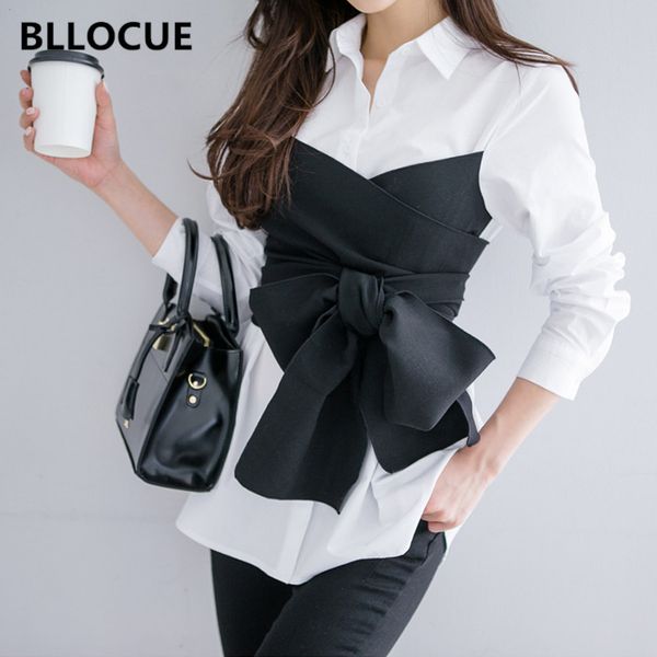 bllocue white/light grey striped bowknot tie blouse women casual long sleeve blouse elegant office work wear top
bllocue white/light grey striped bowknot tie blouse women casual long sleeve blouse elegant office work wear top