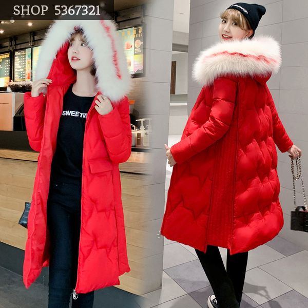 cotton-padded clothes woman 2019 winter leisure time temperament suit-dress long sleeve even hat down cotton suit-dress tide, Black
cotton-padded clothes woman 2019 winter leisure time temperament suit-dress long sleeve even hat down cotton suit-dress tide, Black