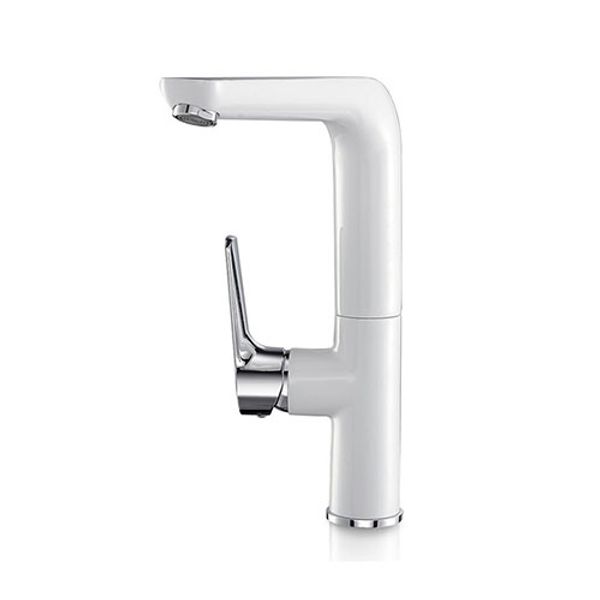 white & chrome elegance kitchen sink faucet single hole deck mount quality brass rotation white and cold water mixer
white & chrome elegance kitchen sink faucet single hole deck mount quality brass rotation white and cold water mixer