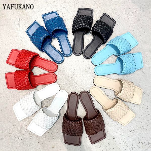 women's flat slippers plaited fashion square toe woman shoes lattice ladies slides casual comfort open toe female mules summer, Black
women's flat slippers plaited fashion square toe woman shoes lattice ladies slides casual comfort open toe female mules summer, Black