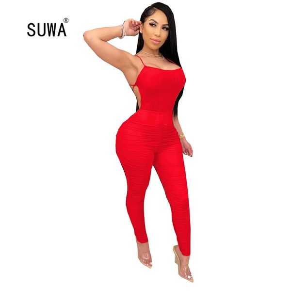 summer evening party rompers for women's 2020 new product sleeveless high waist one piece overalls pants ladies jumpsuits, Black;white
summer evening party rompers for women's 2020 new product sleeveless high waist one piece overalls pants ladies jumpsuits, Black;white