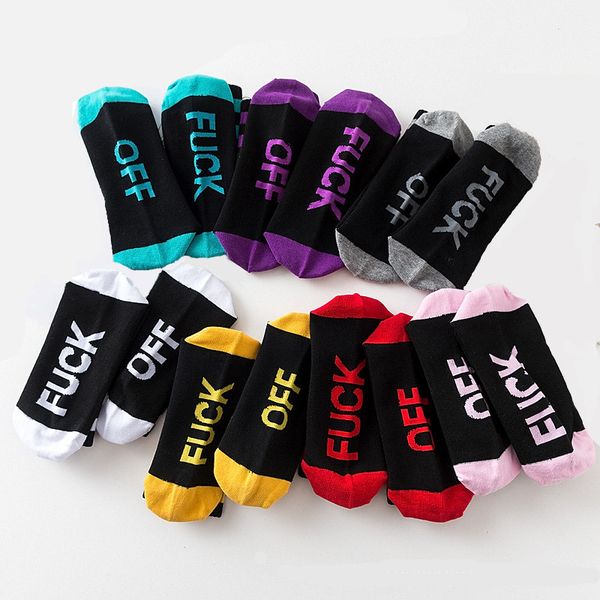 women men's socks fuck-off funny sock casual sports cotton long soft socks english letter cotton socks short novelty funny print stocki, Black;white
women men's socks fuck-off funny sock casual sports cotton long soft socks english letter cotton socks short novelty funny print stocki, Black;white