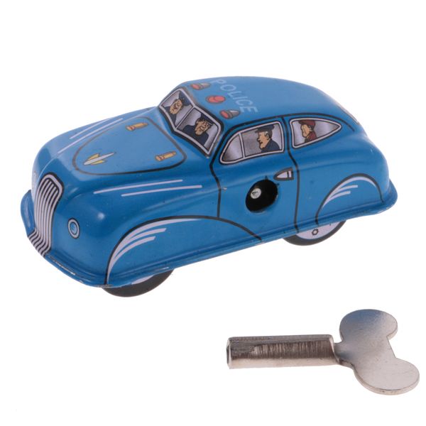 magideal vintage police blue car model wind-up clockwork kids tin toy for children classic collectible gift
magideal vintage police blue car model wind-up clockwork kids tin toy for children classic collectible gift