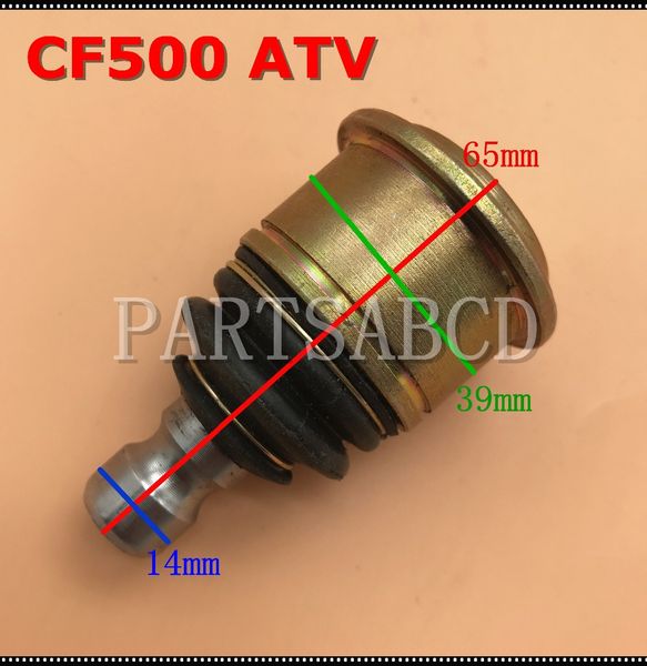 cf500 down ball joint for cfmoto atv cf500a/2a/x5/x6/x8 parts no. 9010-050700/9010-050800
cf500 down ball joint for cfmoto atv cf500a/2a/x5/x6/x8 parts no. 9010-050700/9010-050800