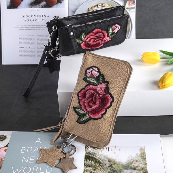 embroidery bags women elegant floral bags for ladies star decoration crossbody long strap zipper clutch wallet kn023
embroidery bags women elegant floral bags for ladies star decoration crossbody long strap zipper clutch wallet kn023