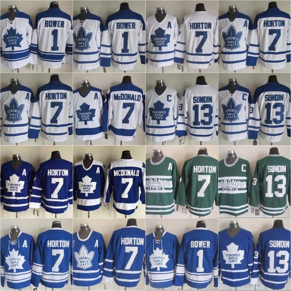 vintage toronto maple leafs #1 johnny bower hockey jerseys 13 mats sundin 7 tim horton lanny mcdonald home blue mens classic stitched, Black;red
vintage toronto maple leafs #1 johnny bower hockey jerseys 13 mats sundin 7 tim horton lanny mcdonald home blue mens classic stitched, Black;red