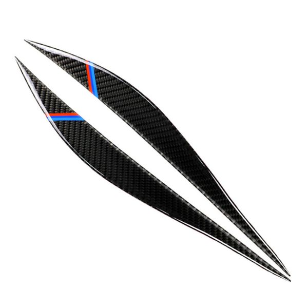 1 pair body ornaments decorative sticker cover trim modification carbon fiber headlight eyebrow stereoscopic for 3 series
1 pair body ornaments decorative sticker cover trim modification carbon fiber headlight eyebrow stereoscopic for 3 series