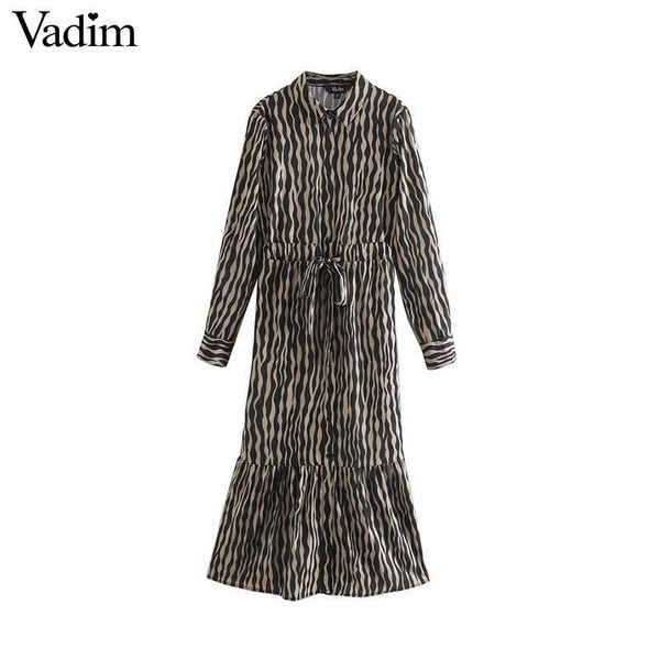 vadim women vintage animal pattern midi dress long sleeve bow tie sashes female casual stylish chic dresses vestidos qd159, Black;gray
vadim women vintage animal pattern midi dress long sleeve bow tie sashes female casual stylish chic dresses vestidos qd159, Black;gray