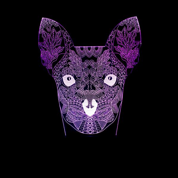 new pattern boogie a doll 3d colorful vision small desk lamp touch remote control originality gift leopard face 3d small night-light
new pattern boogie a doll 3d colorful vision small desk lamp touch remote control originality gift leopard face 3d small night-light