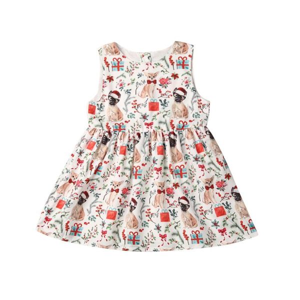 1-6y xmas infant baby girls dress cartoon deer print sleeveless knee length a-line dress sundress, Red;yellow
1-6y xmas infant baby girls dress cartoon deer print sleeveless knee length a-line dress sundress, Red;yellow