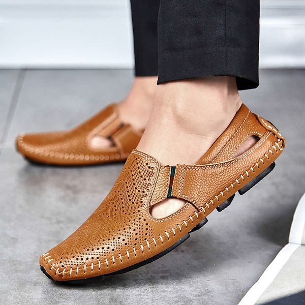 fashion handmade genuine leather mens outdoor sneakers light walking driving footwear breathable male leisure shoes size 47
fashion handmade genuine leather mens outdoor sneakers light walking driving footwear breathable male leisure shoes size 47