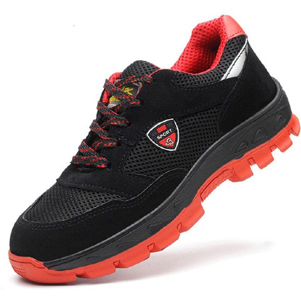 mountaineering models breathable non-slip tendon bottom safety work shoes anti-smashing anti-piercing safety shoes wear, Black
mountaineering models breathable non-slip tendon bottom safety work shoes anti-smashing anti-piercing safety shoes wear, Black