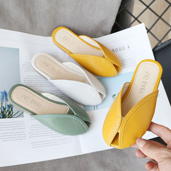 girls' summer pu leather slippers non-slip soft home slides princess closed toe v-shaped beach shoes size26-35 kids sandalias, Black;red
girls' summer pu leather slippers non-slip soft home slides princess closed toe v-shaped beach shoes size26-35 kids sandalias, Black;red