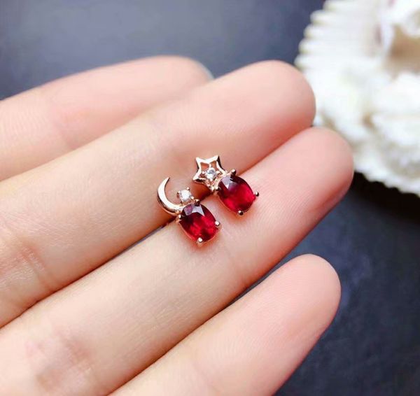shilovem 925 sterling silver ruby stud earrings fine jewelry customizable trendy women party 2019 new plant 4*5mm me04059agh, Golden;silver
shilovem 925 sterling silver ruby stud earrings fine jewelry customizable trendy women party 2019 new plant 4*5mm me04059agh, Golden;silver