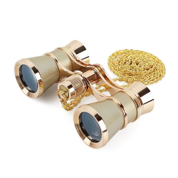 3x25 opera glasses binoculars metal body with chain/handle optical lens theater telescope retro design women girls gift
3x25 opera glasses binoculars metal body with chain/handle optical lens theater telescope retro design women girls gift