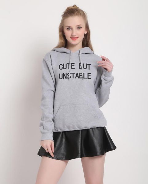 2019 new streetwear hoodies cute but unstable funny women pullovers dark blue white long sleeve sweatshirts femme hooded winter, Black
2019 new streetwear hoodies cute but unstable funny women pullovers dark blue white long sleeve sweatshirts femme hooded winter, Black