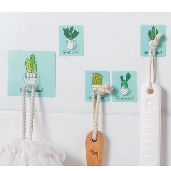 5 pcs/set nail-cactus hook self-adhesive bathroom hook seamless and waterproof home convenience supplies
5 pcs/set nail-cactus hook self-adhesive bathroom hook seamless and waterproof home convenience supplies