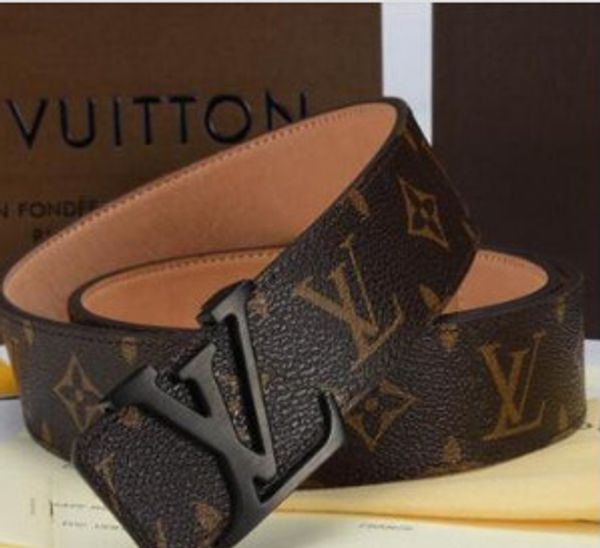 luxury fashion belts for mens belt designers belt pure copper buckle leather male chastity belt with box 5658, Black;brown 
luxury fashion belts for mens belt designers belt pure copper buckle leather male chastity belt with box 5658, Black;brown