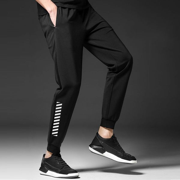 new quick dry jogging running training pants men's sports football pants breathable gym fitness training leggings trousers, Black;blue
new quick dry jogging running training pants men's sports football pants breathable gym fitness training leggings trousers, Black;blue