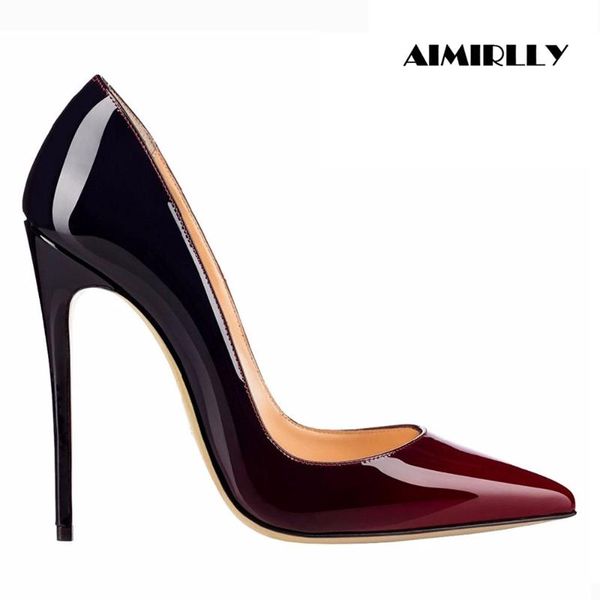 shoes woman pointed toe high heels pumps stilettos gradient patent leather party heels female shoe slip on footwear spring, Black
shoes woman pointed toe high heels pumps stilettos gradient patent leather party heels female shoe slip on footwear spring, Black