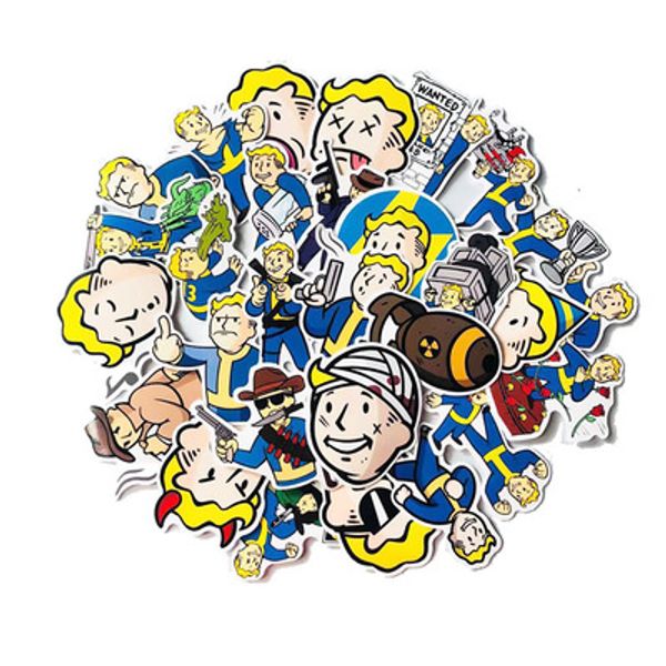 29pcs fallout game sticker for luggage skateboard phone lapmoto bicycle wall guitar waterproof pvc stickers
29pcs fallout game sticker for luggage skateboard phone lapmoto bicycle wall guitar waterproof pvc stickers