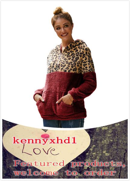 long-sleeved leopard stitching hooded plus velvet european and american new large size women's shirt sweater autumn and winter, Black
long-sleeved leopard stitching hooded plus velvet european and american new large size women's shirt sweater autumn and winter, Black